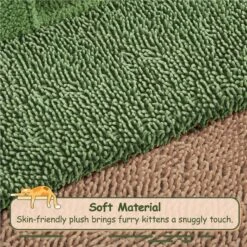 Yaheetech 54.5-in Cactus Cat Tree, Medium, Green & Brown -Trixie || Catit || Nature's Miracle Shop 871870 PT5. AC SS1800 V1688738706