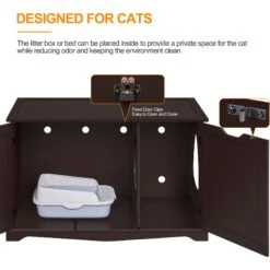 Yaheetech Cat Litter Box Enclosure 14 Yaheetech Cat Litter Box Enclosure -Trixie || Catit || Nature's Miracle Shop 871886 PT5. AC SS1800 V1686250300