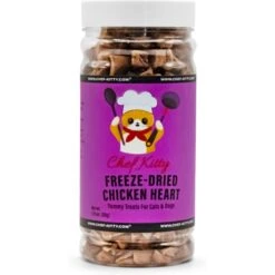 Chef Kitty Freeze-Dried Chicken Heart Dog & Cat Treat