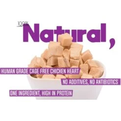 Chef Kitty Freeze-Dried Chicken Heart Dog & Cat Treat -Trixie || Catit || Nature's Miracle Shop 877350 PT6. AC SS1800 V1687355981