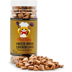 Chef Kitty Freeze-Dried Chicken Liver Dog & Cat Treat 12 Chef Kitty Freeze-Dried Chicken Liver Dog & Cat Treat -Trixie || Catit || Nature's Miracle Shop 877374 PT1. AC SS1800 V1687293390