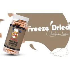 Chef Kitty Freeze-Dried Chicken Liver Dog & Cat Treat 14 Chef Kitty Freeze-Dried Chicken Liver Dog & Cat Treat -Trixie || Catit || Nature's Miracle Shop 877374 PT3. AC SS1800 V1687295769
