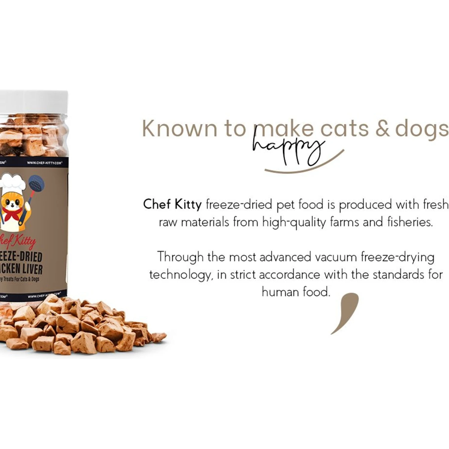 Chef Kitty Freeze-Dried Chicken Liver Dog & Cat Treat 10 Chef Kitty Freeze-Dried Chicken Liver Dog & Cat Treat - Image 8