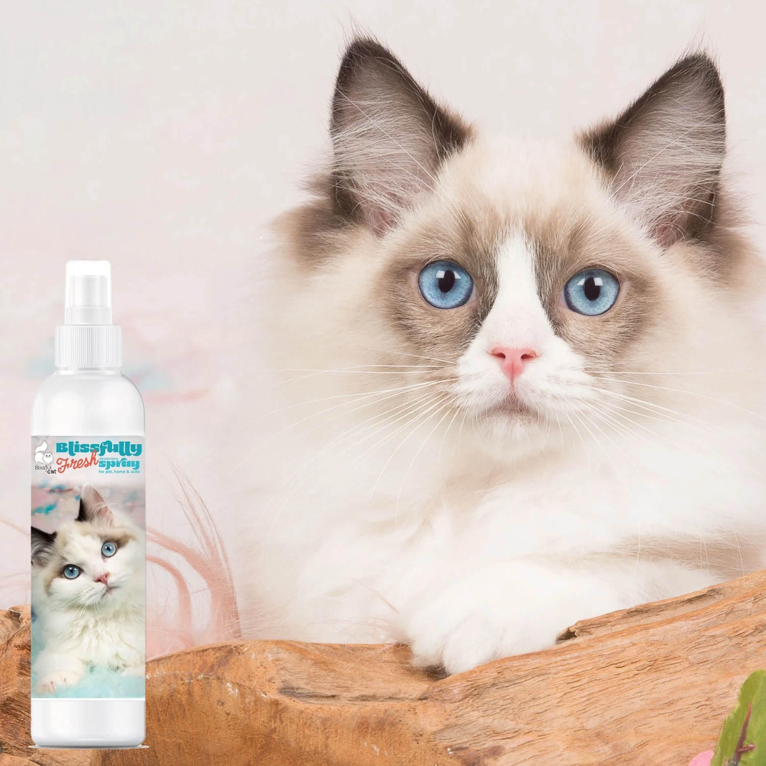 The Blissful Dog Simply Everything Fresh Deodorizing Refresher Cat Spray, 4-oz Bottle 5 The Blissful Dog Simply Everything Fresh Deodorizing Refresher Cat Spray, 4-oz Bottle - Image 3