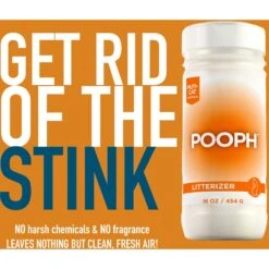 POOPH Kitty Litter Box Saver Cat Deodorizer, 16-oz Bottle -Trixie || Catit || Nature's Miracle Shop 889046 PT3. AC SS1800 V1692030536