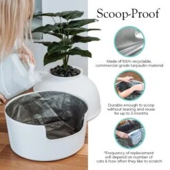 Bundle & Bliss Reusable Cat Litter Liners, 3 Count -Trixie || Catit || Nature's Miracle Shop 897454 PT4. AC SS1800 V1687890210