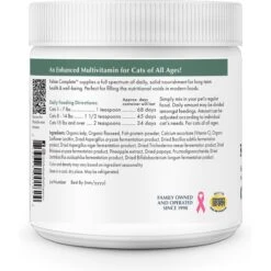 Wholistic Pet Organics Feline Complete Powder Supplement For Cats, 8-oz Jar -Trixie || Catit || Nature's Miracle Shop 898118 PT1. AC SS1800 V1689959471
