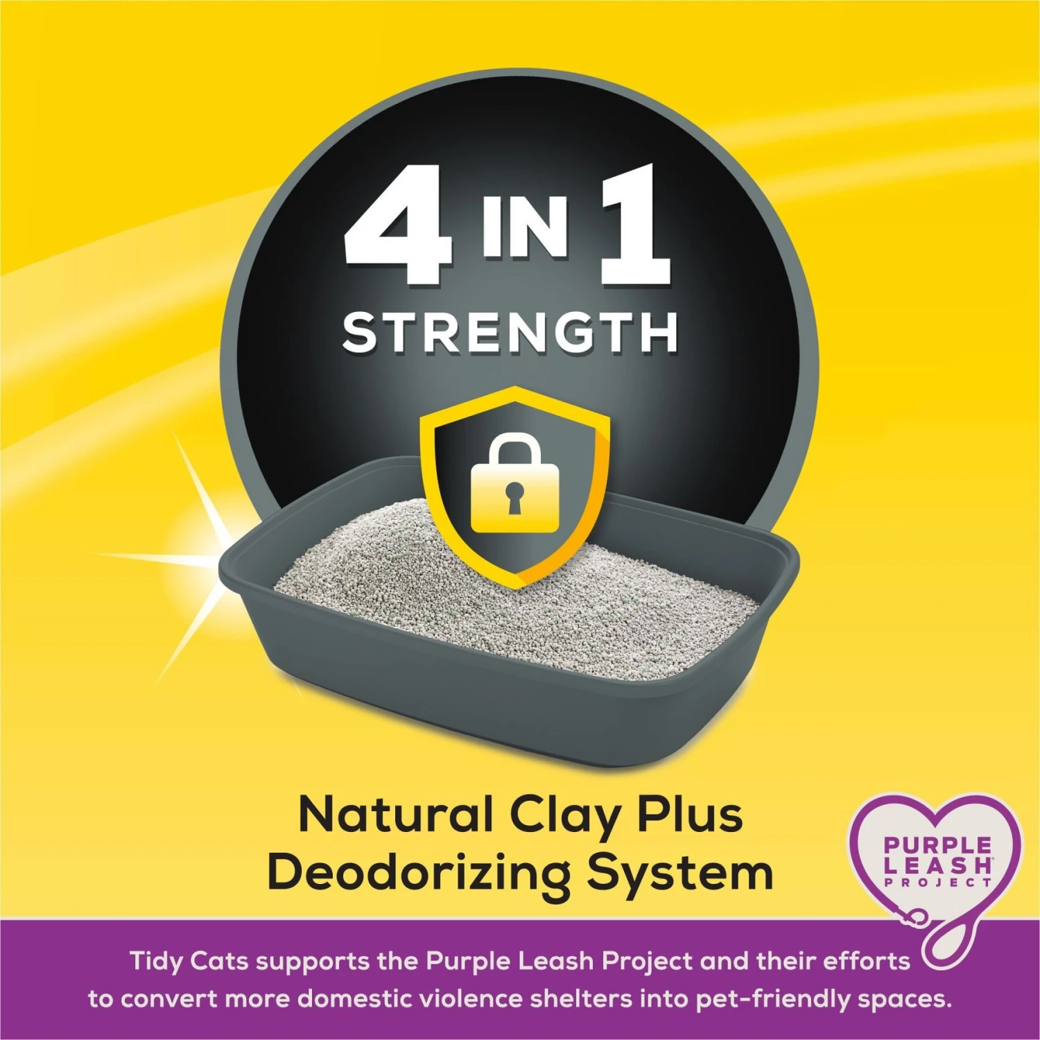 Tidy Cats 4-in-1 Scented Clumping Clay Cat Litter 6 Tidy Cats 4-in-1 Scented Clumping Clay Cat Litter - Image 4