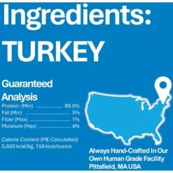 Whole Life Just One Ingredient Pure Turkey Breast Freeze-Dried Dog & Cat Treats -Trixie || Catit || Nature's Miracle Shop 90353 PT6. AC SS1800 V1673891986
