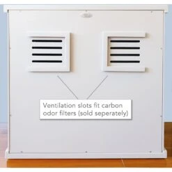 The Refined Feline Deluxe Cat Litter Box, X-Large, White -Trixie || Catit || Nature's Miracle Shop 908230 PT3. AC SS1800 V1689275947