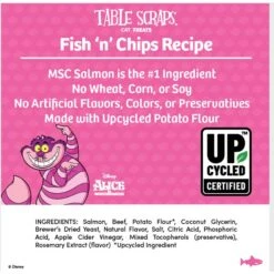 Disney Table Scraps Alice In Wonderland Fish 'n' Chips Recipe Cat Treats, 3-oz Bag -Trixie || Catit || Nature's Miracle Shop 909198 PT2. AC SS1800 V1689707782