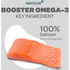 Marly & Dan Booster Omega-3 Treats & Topper Freeze-Dried Salmon For Cats, 2.5-oz Bag -Trixie || Catit || Nature's Miracle Shop 915174 PT3. AC SS1800 V1698247010