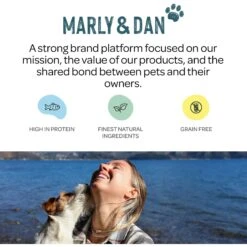 Marly & Dan Booster Omega-3 Treats & Topper Freeze-Dried Salmon For Cats, 2.5-oz Bag -Trixie || Catit || Nature's Miracle Shop 915174 PT4. AC SS1800 V1698173088