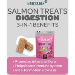 Marly & Dan Salmon Treats For Cats With Sweet Potato & Tumeric, Tummy & Digestion Recipe, 3-oz Bag -Trixie || Catit || Nature's Miracle Shop 915382 PT2. AC SS1800 V1698183400