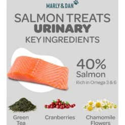 Marly & Dan Salmon Treats For Cats With Brewers Yeast & Green Tea, Urinary Recipe, 3oz Bag -Trixie || Catit || Nature's Miracle Shop 915478 PT3. AC SS1800 V1698247002