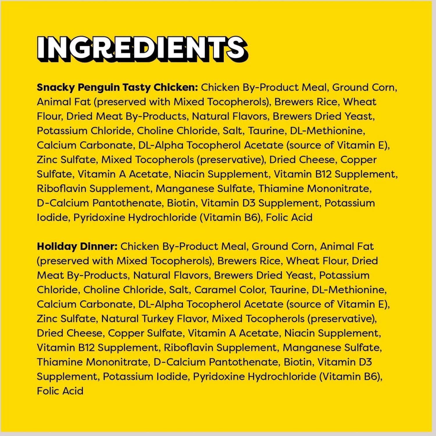 Temptations Crunchy Seasonal Holiday Bundle Snacky Penguin With Holiday Dinner Crunchy Cat Treats, 16-oz Tub 8 Temptations Crunchy Seasonal Holiday Bundle Snacky Penguin With Holiday Dinner Crunchy Cat Treats, 16-oz Tub - Image 6