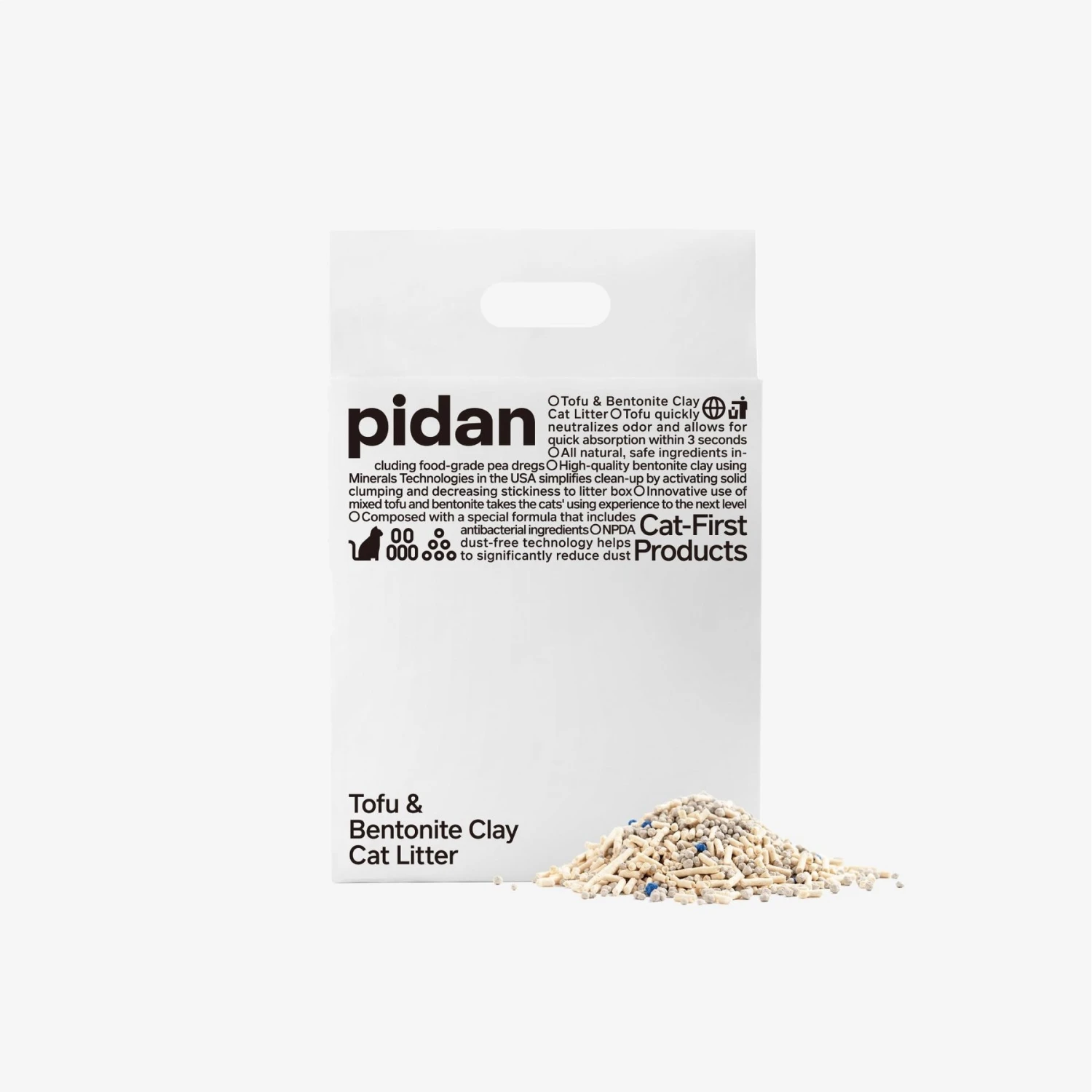 Pidan Signature Tofu Blend Cat Litter, 5.29-lb Bag 3 Pidan Signature Tofu Blend Cat Litter, 5.29-lb Bag