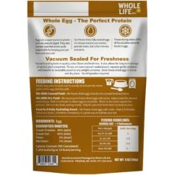 Whole Life Freeze-Dried Eggs Dog & Cat Treats, 4-oz Bag 13 Whole Life Freeze-Dried Eggs Dog & Cat Treats, 4-oz Bag -Trixie || Catit || Nature's Miracle Shop 929822 PT5. AC SS1800 V1691175198