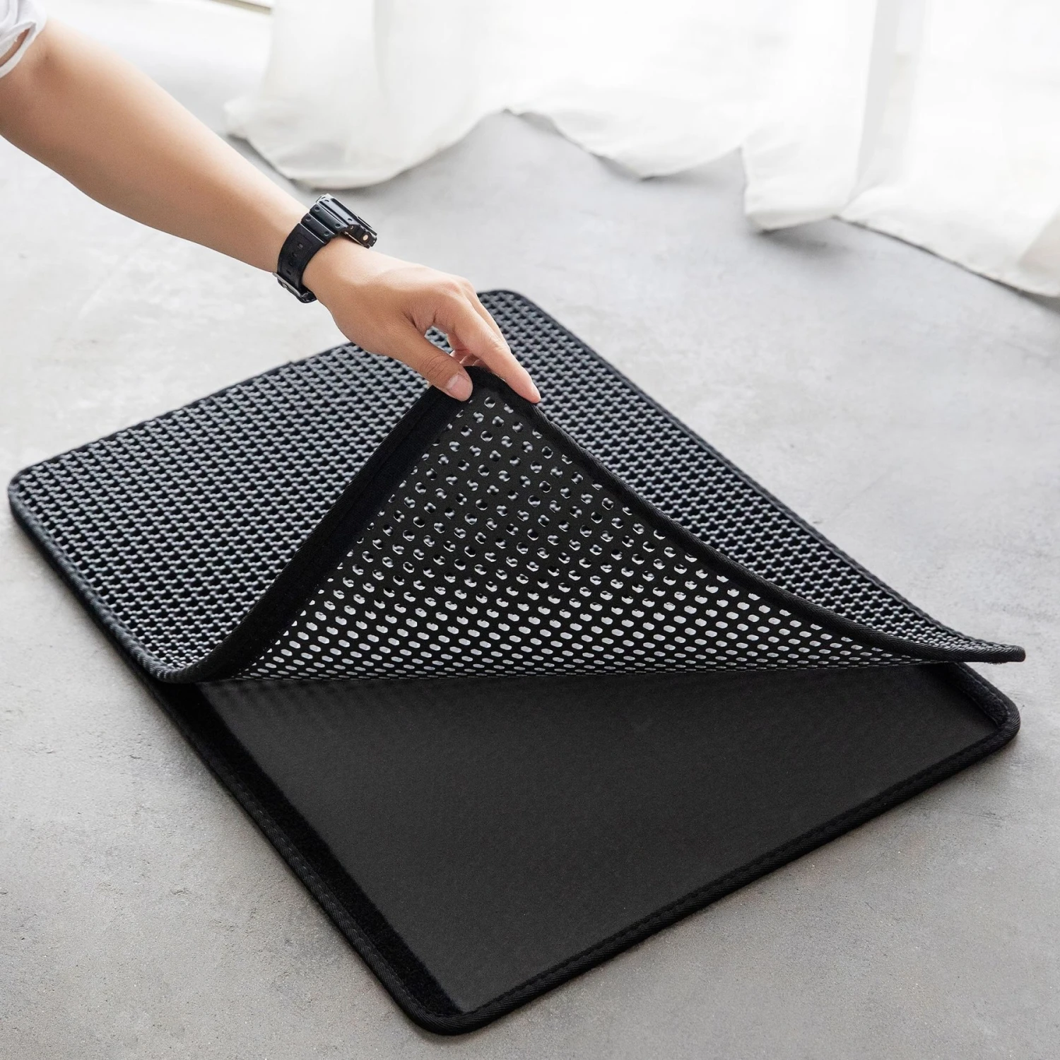 Hanamya Cat Litter Trapper Mat 8 Hanamya Cat Litter Trapper Mat - Image 6