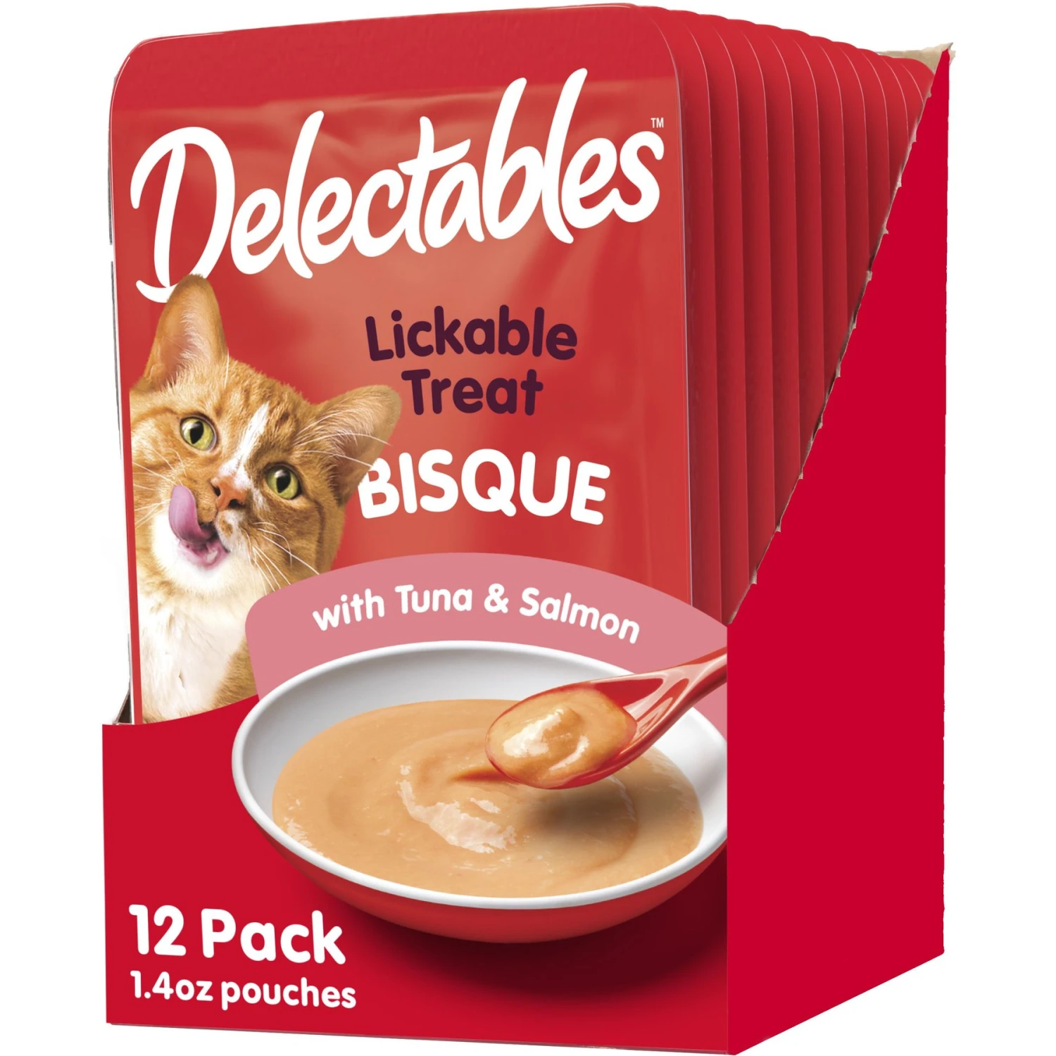 Hartz Delectables Bisque Tuna Lickable Cat Treat + 2 Items 4 Hartz Delectables Bisque Tuna Lickable Cat Treat + 2 Items - Image 2