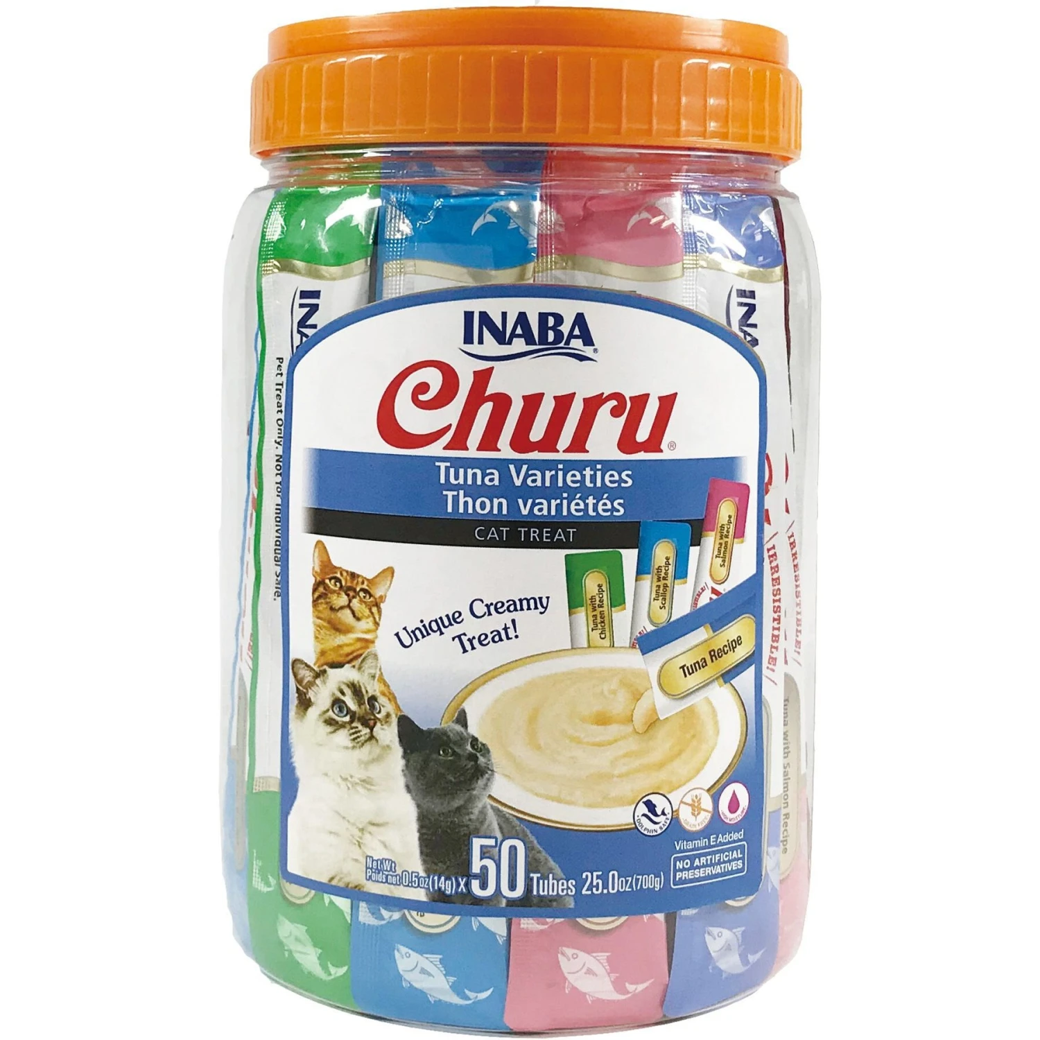 Inaba Churu Chicken Puree Variety Pack Grain-Free Lickable Cat Treat + 2 Items 10 Inaba Churu Chicken Puree Variety Pack Grain-Free Lickable Cat Treat + 2 Items - Image 8