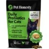 PetHonesty Probiotics Gut + Immune Health Chews Supplement For Cats, 3.7-oz Bag -Trixie || Catit || Nature's Miracle Shop 941374 MAIN. AC SS1800 V1693589421