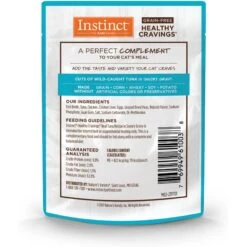 Instinct Healthy Cravings Grain-Free Cuts & Gravy Real Tuna Recipe Wet Cat Food Topper -Trixie || Catit || Nature's Miracle Shop 94214 PT1. AC SS1800 V1701881953