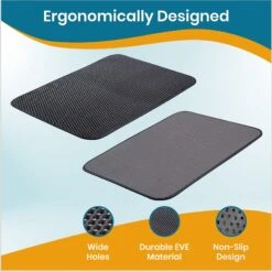 PAWBEE Cat Litter Mat, 30 X 24-in -Trixie || Catit || Nature's Miracle Shop 944870 PT2. AC SS1800 V1693317691