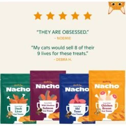Made By Nacho Duck Liver Freeze-Dried Cat Treats, 2.8-oz Bag -Trixie || Catit || Nature's Miracle Shop 945438 PT4. AC SS1800 V1699026405