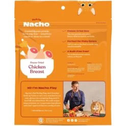 Made By Nacho Chicken Breast Freeze-Dried Cat Treats, 3.5-oz Bag -Trixie || Catit || Nature's Miracle Shop 945454 PT1. AC SS1800 V1699025486