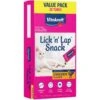 Vitakraft Lick 'n' Lap Snack Chicken Lickable Cat Treats, 0.42-oz Tube, Case Of 20