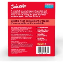 Hartz Delectables Stew Variety Pack Lickable Cat Treats & Hartz Delectables Bisque Variety Pack Lickable Cat Treats -Trixie || Catit || Nature's Miracle Shop 947230 PT6. AC SS1800 V1693601927