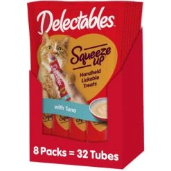 Hartz Delectables Squeeze Up Tuna & Salmon Lickable Cat Treats & Hartz Delectables Squeeze Up Tuna Lickable Cat Treats -Trixie || Catit || Nature's Miracle Shop 947302 PT5. AC SS1800 V1693925088