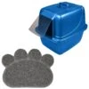 Van Ness Enclosed Cat Litter Pan & Frisco Paw Shaped Cat Litter Mat -Trixie || Catit || Nature's Miracle Shop 947414 MAIN. AC SS1800 V1693924194