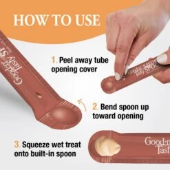 Good 'n' Tasty Savory Spoonables Chicken, Salmon & Duck Lickable Cat Treat -Trixie || Catit || Nature's Miracle Shop 953390 PT3. AC SS1800 V1698869131