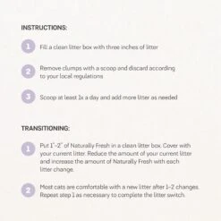 Naturally Fresh Harmony Lavender & Bamboo Scented Clumping Cat Litter -Trixie || Catit || Nature's Miracle Shop 961182 PT8. AC SS1800 V1697711089