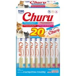 Inaba Churu Tuna & Seafood Variety Creamy Puree Grain-Free Lickable Cat Treats & Inaba Churu Chicken Variety Creamy Puree Grain-Free Lickable Cat Treats 12 Inaba Churu Tuna & Seafood Variety Creamy Puree Grain-Free Lickable Cat Treats & Inaba Churu Chicken Variety Creamy Puree Grain-Free Lickable Cat Treats -Trixie || Catit || Nature's Miracle Shop 964094 PT1. AC SS1800 V1695053438