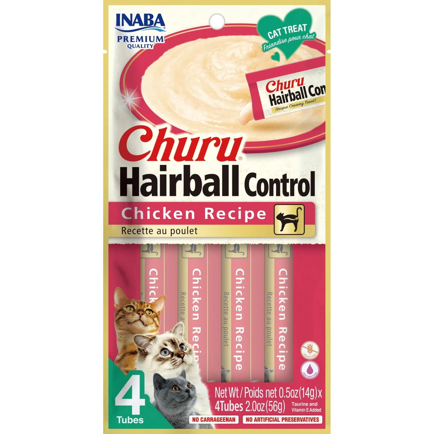 Inaba Churu Tuna Recipe Creamy Puree Grain-Free Lickable Cat Treats & Inaba Churu Hairball Control Chicken Recipe Creamy Puree Grain-Free Lickable Cat Treats 7 Inaba Churu Tuna Recipe Creamy Puree Grain-Free Lickable Cat Treats & Inaba Churu Hairball Control Chicken Recipe Creamy Puree Grain-Free Lickable Cat Treats - Image 5