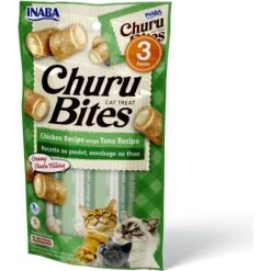 Inaba Churu Bites Chicken Recipe Wraps Tuna Recipe Grain-Free Cat Treats, 0.35-oz, Pack Of 3 + 2 Items 12 Inaba Churu Bites Chicken Recipe Wraps Tuna Recipe Grain-Free Cat Treats, 0.35-oz, Pack Of 3 + 2 Items -Trixie || Catit || Nature's Miracle Shop 964118 PT1. AC SS1800 V1695053435