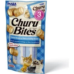 Inaba Churu Bites Chicken Recipe Wraps Tuna Recipe Grain-Free Cat Treats, 0.35-oz, Pack Of 3 + 2 Items 16 Inaba Churu Bites Chicken Recipe Wraps Tuna Recipe Grain-Free Cat Treats, 0.35-oz, Pack Of 3 + 2 Items -Trixie || Catit || Nature's Miracle Shop 964118 PT5. AC SS1800 V1695053382