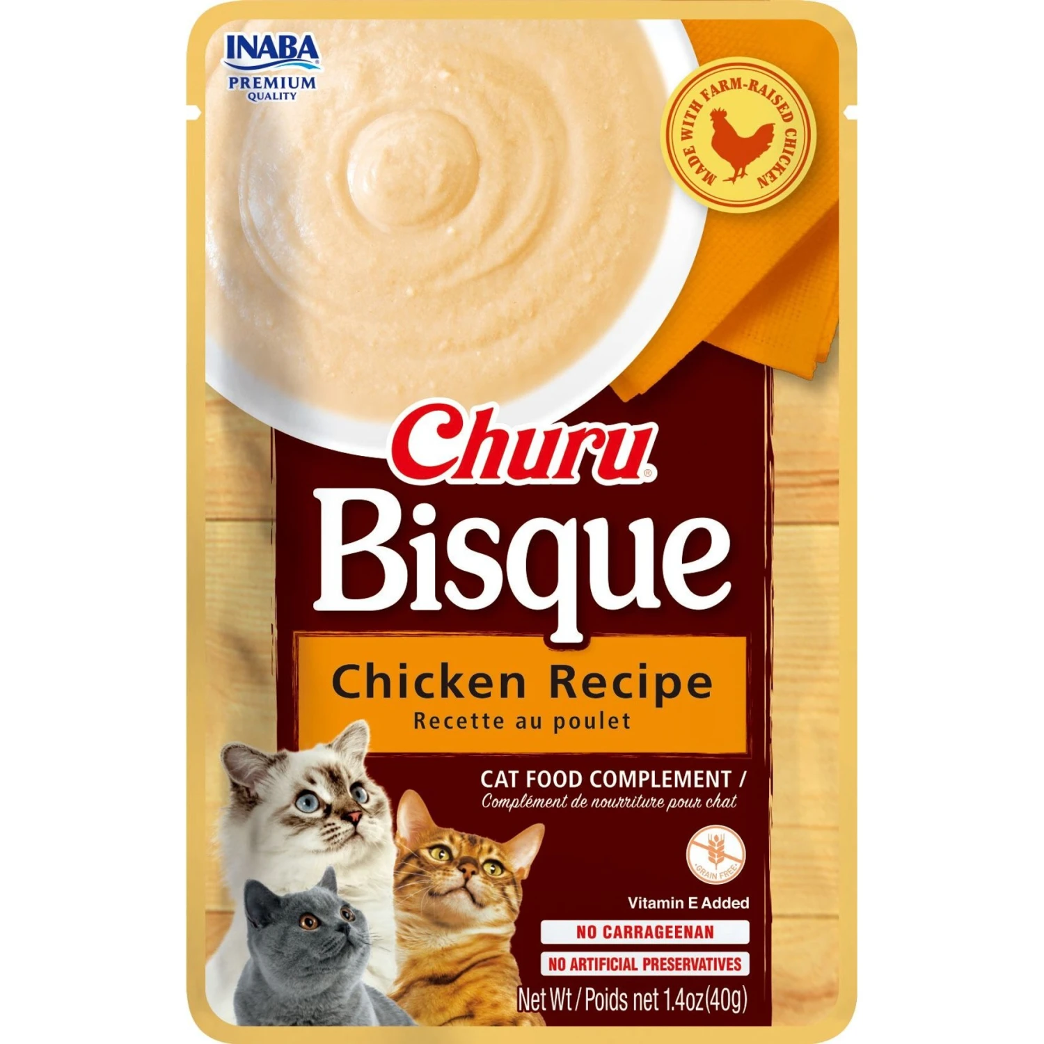 Inaba Churu Bisque Tuna Recipe Grain-Free Lickable Cat Treats + 2 Items 7 Inaba Churu Bisque Tuna Recipe Grain-Free Lickable Cat Treats + 2 Items - Image 5