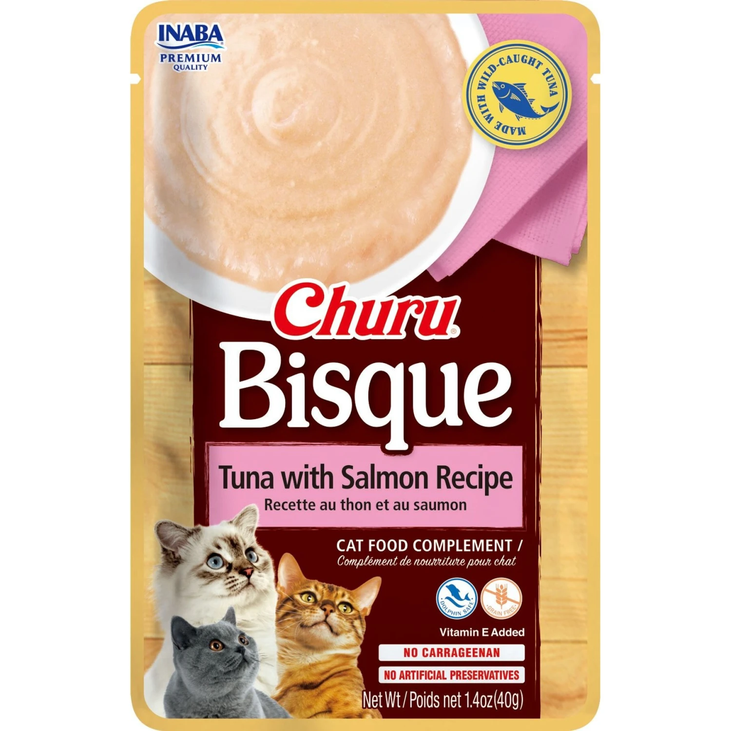Inaba Churu Bisque Tuna Recipe Grain-Free Lickable Cat Treats + 2 Items 10 Inaba Churu Bisque Tuna Recipe Grain-Free Lickable Cat Treats + 2 Items - Image 8
