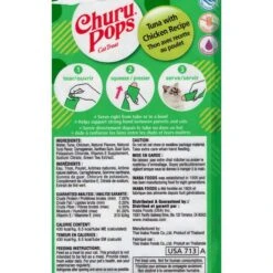 Inaba Churu Pops Moist & Chewy Tuna Recipe Lickable Cat Treats + 2 Items -Trixie || Catit || Nature's Miracle Shop 964142 PT8. AC SS1800 V1695053378