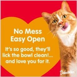 Hartz Delectables Gravy Non Seafood Chicken Lickable Cat Treat, 1.4-oz Pouch, 1 Count -Trixie || Catit || Nature's Miracle Shop 965406 PT7. AC SS1800 V1696262365