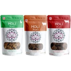 HOLI Beef, Rabbit, Lamb Single Ingredient Dog & Cat Treat, 5.75-oz Bag, 3 Count