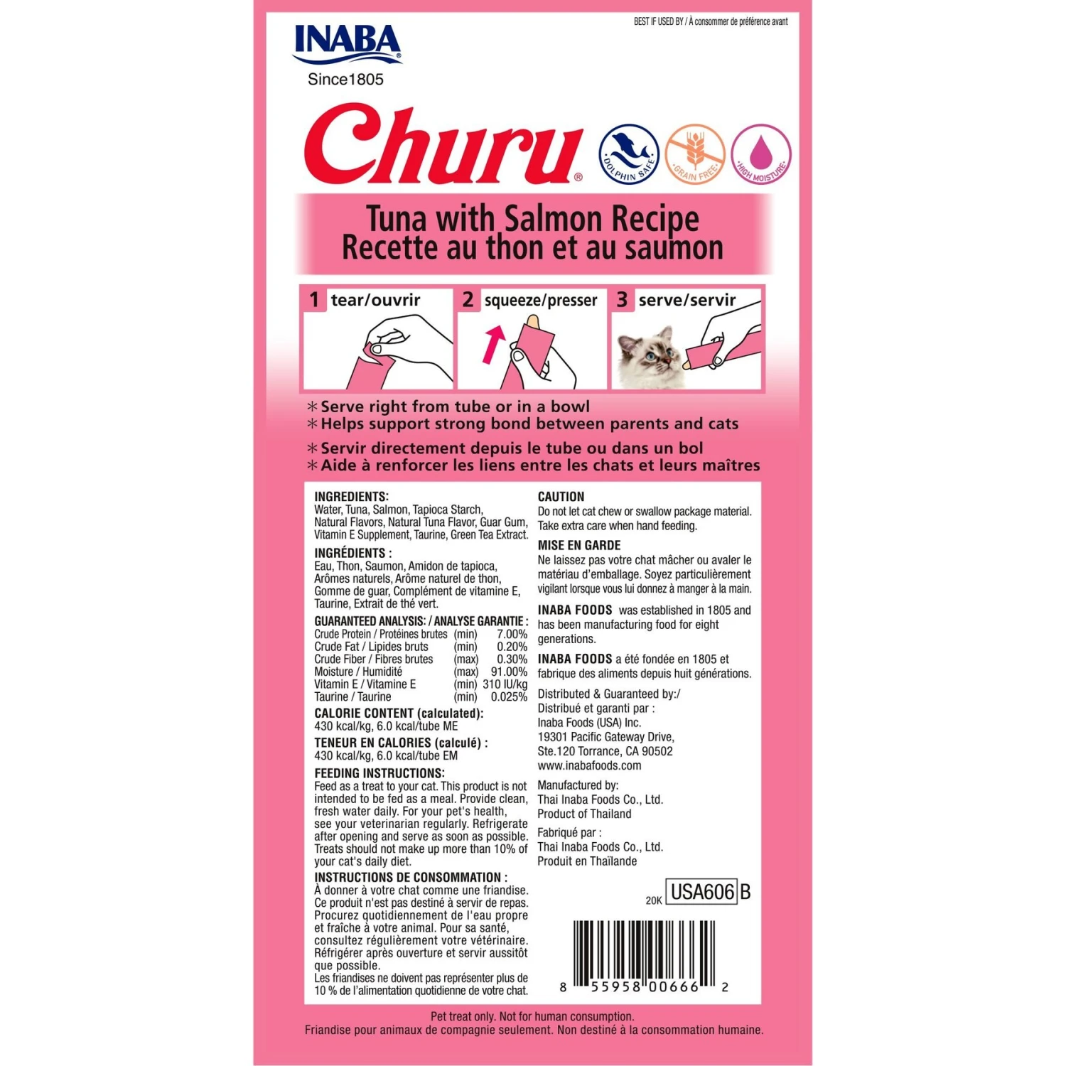 Inaba Churu Grain-Free Chicken Puree Lickable Cat Treat + 2 Items 11 Inaba Churu Grain-Free Chicken Puree Lickable Cat Treat + 2 Items - Image 9