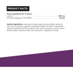 VetriScience Vetri-Lysine Plus Chicken Liver Flavored Soft Chews Immune Supplement For Cats 10 VetriScience Vetri-Lysine Plus Chicken Liver Flavored Soft Chews Immune Supplement For Cats -Trixie || Catit || Nature's Miracle Shop 98132 PT2. AC SS1800 V1659635005