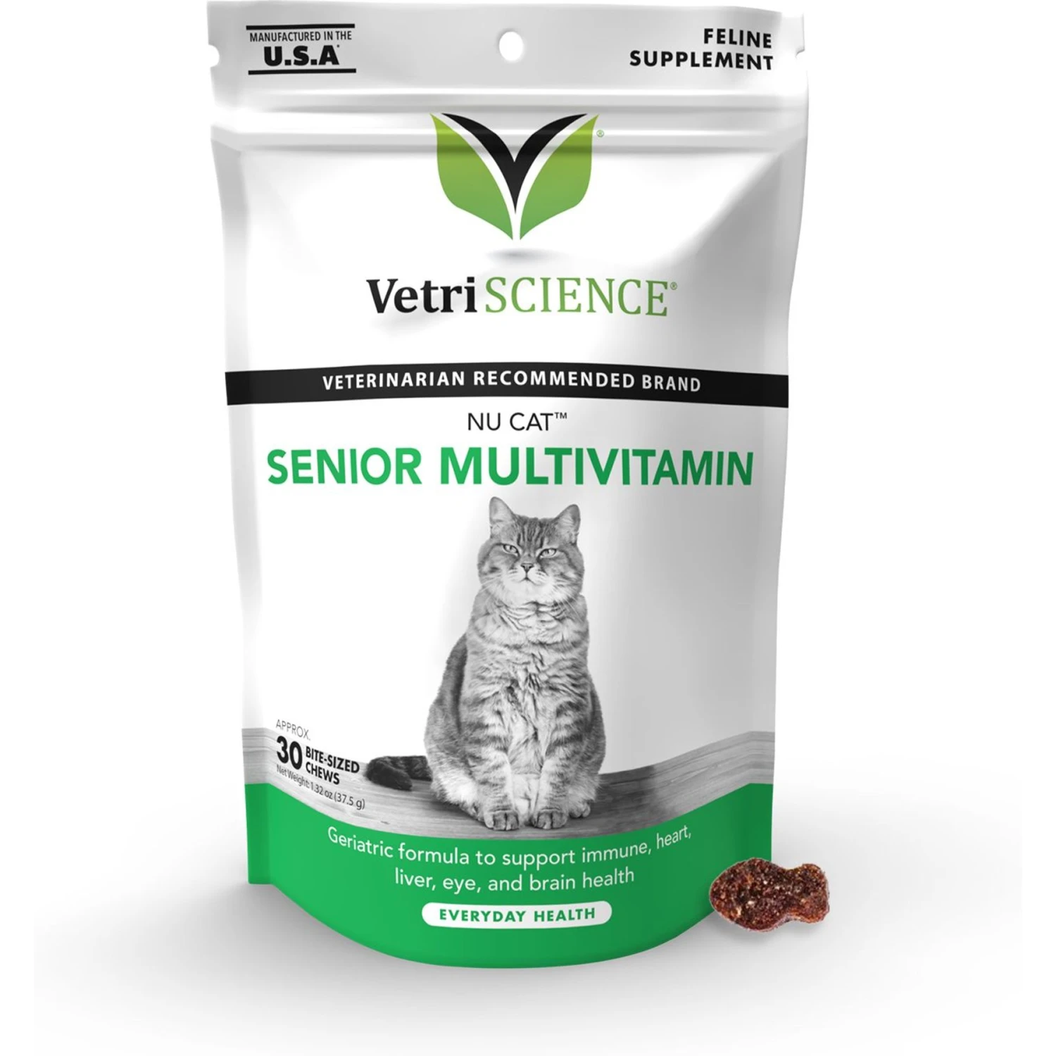 VetriScience Nu Cat Senior Soft Chews Multivitamin For Cats 3 VetriScience Nu Cat Senior Soft Chews Multivitamin For Cats