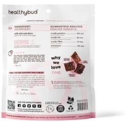 Healthybud Cod Skins Dehydrated Dog & Cat Treats, 2.8-oz Bag -Trixie || Catit || Nature's Miracle Shop 992574 PT1. AC SS1800 V1702938488