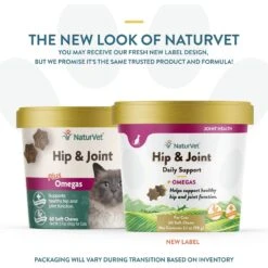 NaturVet Hip & Joint Plus Omegas Soft Chews Joint Supplement For Cats -Trixie || Catit || Nature's Miracle Shop 99413 PT1. AC SS1800 V1698697412
